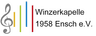 Musikvereinigung Winzerkapelle 1958 Ensch Logo